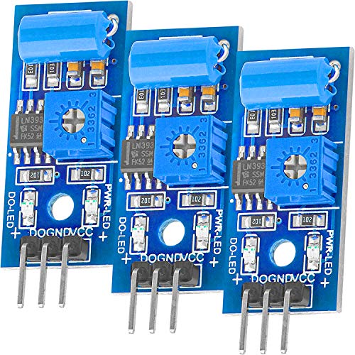 AZDelivery 3 x SW420 Vibration Schüttel Erschütterung Sensor Modul kompatibel mit Arduino inklusive E-Book!