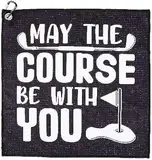 Golf Handtuch,Lustige Golf Geschenke für Männer Ehemann Freund Vater Golfer/Golf Fan,Neuheit Golf Handtücher für Golftaschen mit Clip,Geburtstag, Golf Zubehör.Personalisiertes Golf Ball (Golf#2)