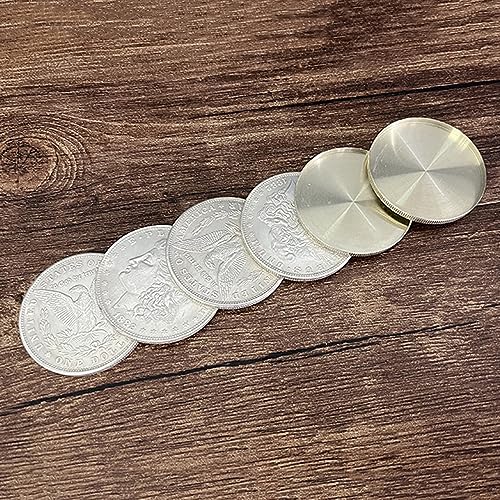Super Morgan Dollar Set (Cupronickel) Magic Tricks Visual Coin Change Coin Magic Magier Close Up Street Illusions Gimmicks Mentalismus Requisiten