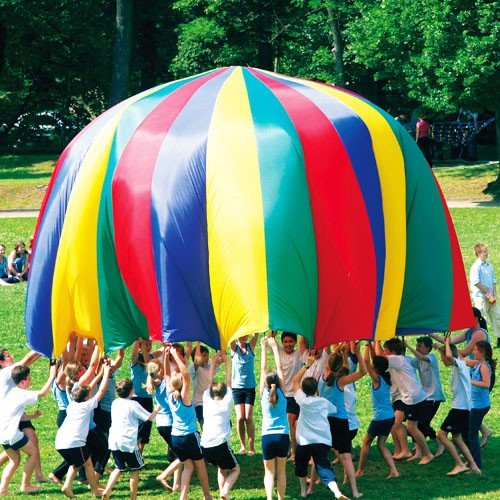 Fallschirmschwungtuch 500 cm - 16 Halteschlaufen