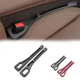 2 Stück Aufbewahrungsbox für Autositze,Car Seat Gap Filler Universal Autositz Lückenfüller Autositz Organizer,Neuest Autositz Gap Organizer Storage Box,für Kleinigkeiten Handys Seat Gap (Schwarz)