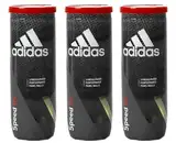 Adidas Speed RX Padelschläger, 9 Bälle, 3 x 3 (3)