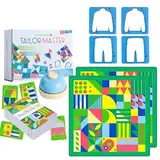 Tailor Master Game,Tailor Master Matching-Spiel,Tailor Master Brettspiel,Tailor Master-Spiel,schneidermeister Matching Spiel,Denk & Konzentrationstraining-Standard Edition Max