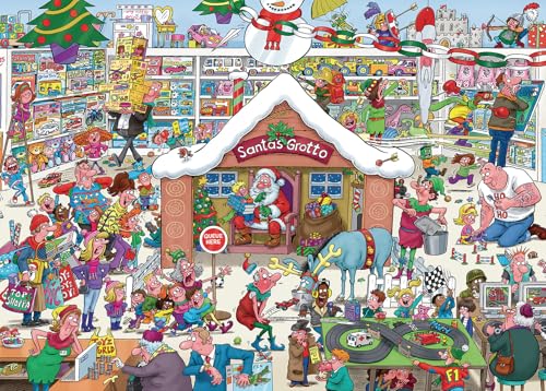Weihnachten Puzzles Puzzle 1000 Teile-Weihnachtsshop Weihnachtspuzzle Erwachsene 1000 Teile Puzzles Weihnachten 1000 Teile für Erwachsene Festival Puzzle Senior Puzzel