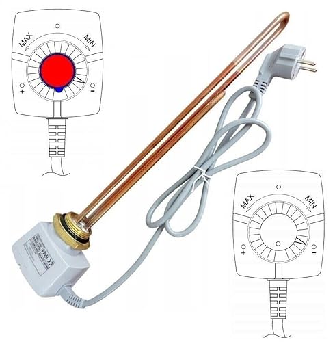 Elektroheizstab 2kW, 3KW - 230V Gewinde 5/4", 6/4" für Boiler/Pufferspeicher (W-2kW Gewinde 6/4")