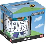 Minecraft Creeper Vs Miner Tasse, 325 ml