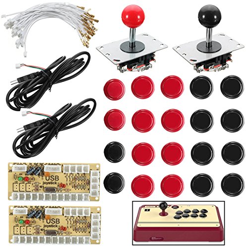 C-FUNN Joystick-Taster Zero Delay Arcade-Spiel DIY-Kit Für Mame