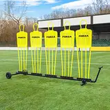 FORZA Rollwagen für Freistoß Dummies | Fußball Training Ausrüstung [Dummies Nicht enthalten]