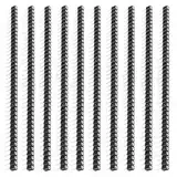 SamHeng Runder Buchsenleistensatz, 10 Pack 2,54 mm 40-polige Buchsenstifte, gerade einreihige Buchsenleiste für Arduino-Prototyp-Shield, Rohstoffe für elektronische Komponenten (0,1 Zoll)