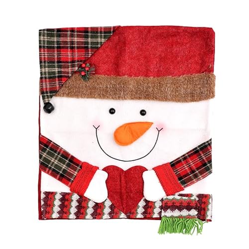 Weihnachts Stuhl abdeckungen Sitz Abdeckung Heim Dekoration Weihnachts Dekoration Figur Stuhl Abdeckung Rentier Schnee männer Weihnachts Mann Heim Weihnachts schmuck