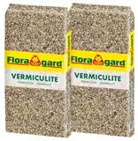 Floragard Vermiculite 2x5 Liter (1-2mm) - All-in-One Substratverbesserung für Ihren Garten