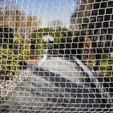 MANMEMU Sicherheitsnetz, Schutznetz Rausfallschutz Hochbett Geländerschutz Baby Netze (1.5mx3m)