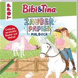 Zauberpapier Malbuch Bibi & Tina: Entdecke versteckte Muster und Motive!