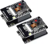 2 Stück ESP32-CAM-MB 2640 Kameramodul WiFi Bluetooth-Entwicklungsplatine, USB auf serielle Port automatischer Download…