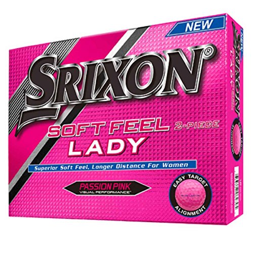 Srixon Damen SoftFeel Lady Golfbälle 2 Lagen, Einheitsgröße Rosa