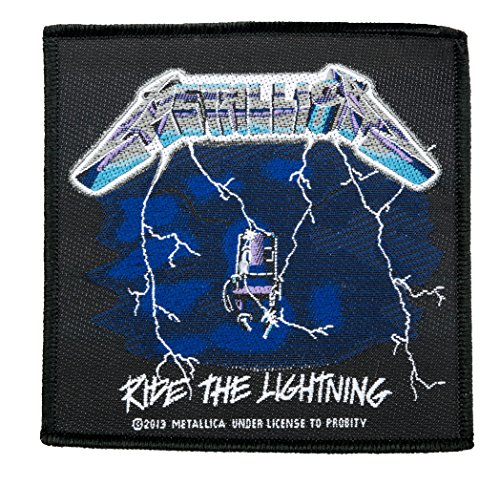 Unbekannt Metallica Aufnäher - Ride The Lightning - Metallica Patch - Gewebt & Lizenziert !! Unbekannt Metallica Aufnäher - Ride The Lightning - Metallica Patch - Gewebt & Lizenziert !!Unbekannt Metallica Aufnäher - Ride The Lightning - Metallica Patch -