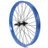 KHE BMX Vorderrad blau eloxiert 38mm Aluminium Felge 36 Loch 10mm 20 Zoll