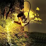 Solar Watering Can Lights Solar Gießkanne Licht mit Lichterkette, Lichterkette zum Aufhängen wasserdicht, Duschlichter für Gartentisch, Terrasse Deko