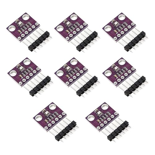 GERUI 8pcs BMP280 Barometrischer 3.3V Atmospheric Pressure Sensor Module Temperature I2C für Arduino Raspberry Pi Luftdruckmessung Hochpräzises Atmosphärendruck-Sensormodul Kompatibel