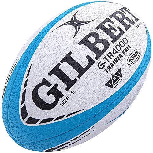 Gilbert G-TR4000 Rugby-Ball, Himmelblau (4)