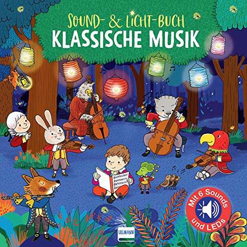 Sound- & Lichtbuch Klassische Musik: Pappbilderbuch mit integrietem Soundchip und LEDs auf jeder Doppelseite (Soundbücher)