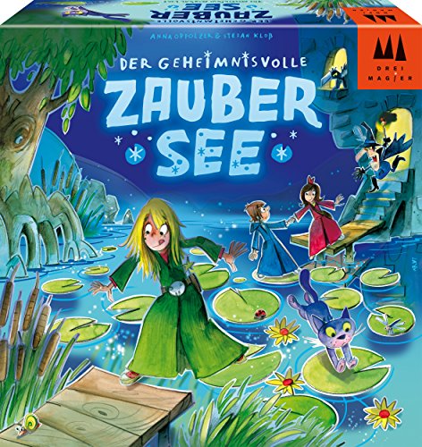 Schmidt Spiele Drei Magier Spiele 40882 Der Geheimnisvolle Zaubersee, Kinderspiel