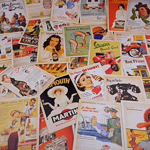 ZPPLD 32 Blatt Postkarten,Vintage Postkarten,Postkarten Set,Postkarten Vintage,Postkarten Retro,Altmodische Alte Europäische Gebäude(14X10 CM)(Europäische und amerikanische Plakate)