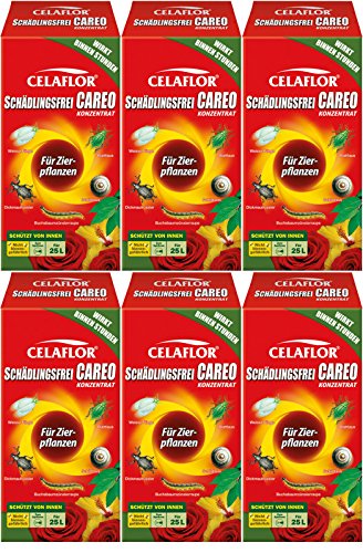 6 x 250 ml Celaflor Schädlingsfrei Careo Konzentrat