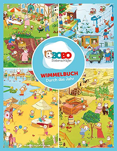 Bobo Siebenschläfer Wimmelbuch - Durch das Jahr mit Bobo Siebenschläfer: Kinderbücher ab 2 Jahre