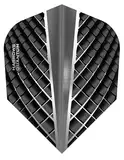 THOR-SPORTS Harrows Quantum Flights Slim/Pear/Kite/Standard in diversen Farben (Standard 1 Set, Silbergrau)