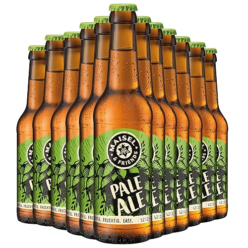 Maisel & Friends Pale Ale | Craftbeer | Craft Bier nach Reinheitsgebot in Bayern gebraut |12 x 0,33l