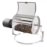 potow Kaffeeröster für zu Hause – Automatischer Trommelröster für perfekt geröstete Bohnen – Roller-Kaffeeröster,800g