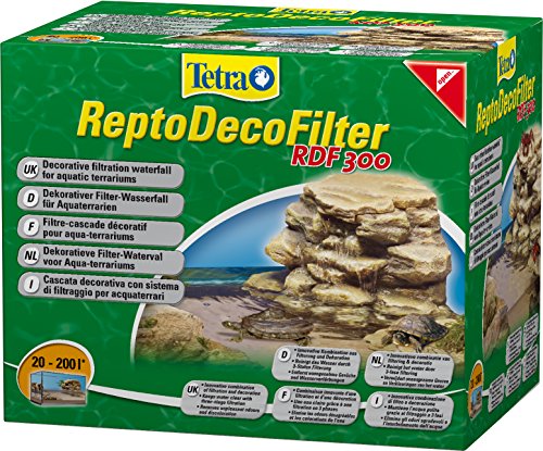 Tetra ReptoDecoFilter RDF 300 (für Aquaterrarien von 20 bis 200 Liter, beseitigt Schmutzpartikel, Wasserfärbungen und Gerüche, sorgt für klares und gesundes Wasser)