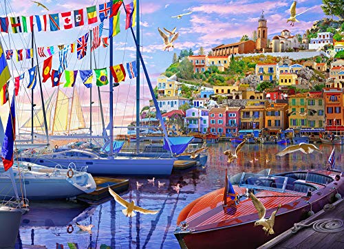 1000 Puzzle Bootshafen