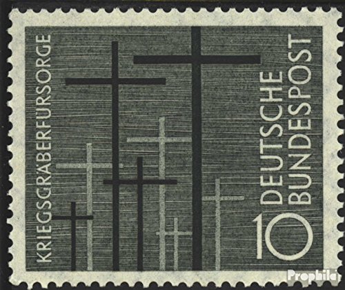 Prophila Collection BRD (BR.Deutschland) 248 (kompl.Ausgabe) postfrisch ** MNH 1956 Kriegsgräber (Briefmarken für Sammler) Militär/Ritter