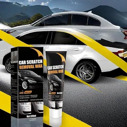 Autokratzer Reparaturpaste, Car Scratch Repair Paste Adhesive for Repairing Scratches On Cars Auto Kratzer Entferner, Autolack Kratzer Entfernen für Auto Reparatur Polieren Paste 120ml