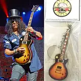 Keychain Gibson Les Paul Tobacco Slash Guns N Roses Gitarre