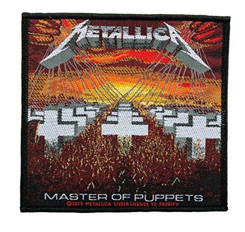 Halle15Clothes - Aufnäher für Kutte - Band Metallica - Master Of Puppets
