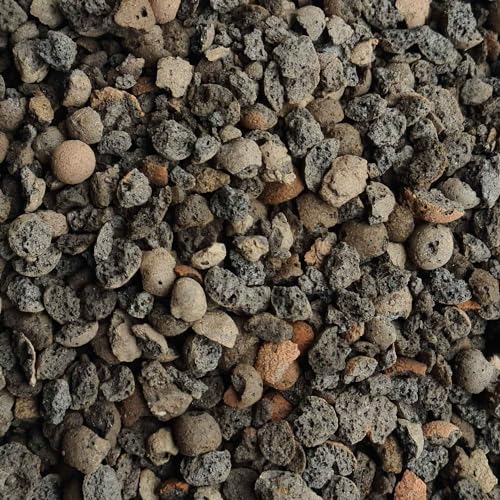 Blähton 4-10 mm aufgebrochen 50 L Tongranualt für Blumen, Kübelpflanzen, Dachbegrünung