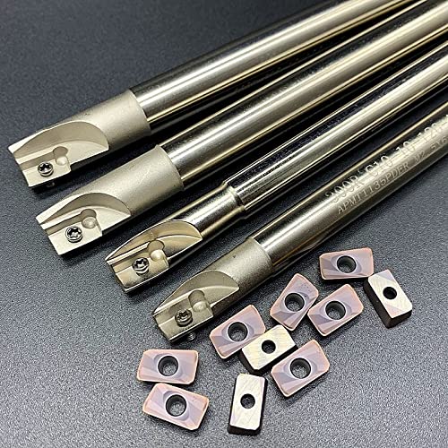 GatherTOOL 1. 0 STÜCKE APMT1135 M2 H2 VP15TF Hartmetalleinsätze und 1 STÜCKE BAP 300R C10-10 C10-11 C12-12 C12-13 1T Fräsen von Arbor-Drehwerkzeugen