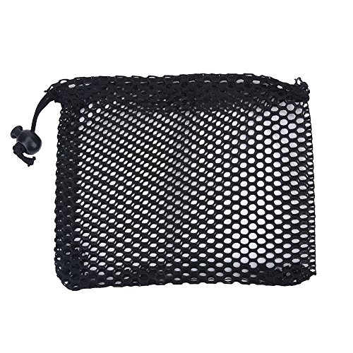 Golfbälle Netztasche, Nylon Mesh Tasche für golfbälle Tennis Ball Golftasche Kofferraum Organizer mit Slide (S/M/L) (S)