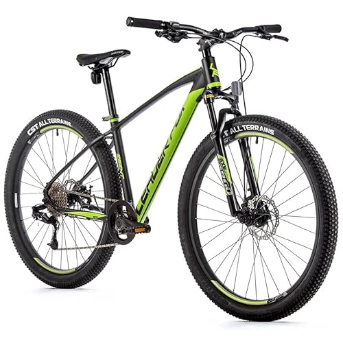 27.5 Zoll Mountainbike Leader Fox Esent 8 Gang S-Ride schwarz grün Rh 41cm