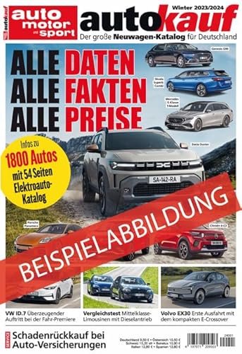 autokauf 01/2026 Winter: Der große Neuwagen-Katalog für Deutschland