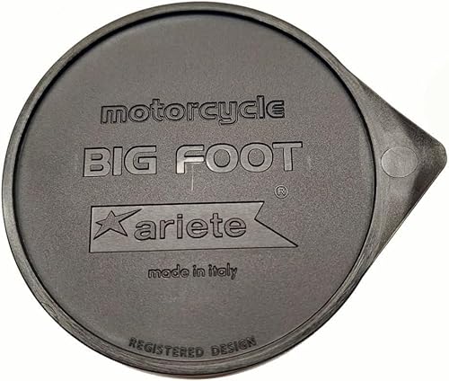 Motorrad Big Foot Schwarz Seitenständerunterlage für Honda Suzuki Yamaha Ducati Triumph Kawasaki KTM Moto Guzzi Universal