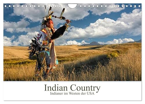 Indian Country - Indianer im Westen der USA (Wandkalender 2026 DIN A4 quer), CALVENDO Monatskalender: Indianer Portraits fotografiert in ... Amerikanischen Westens. (CALVENDO Menschen)