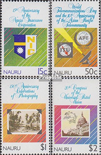 Prophila Collection Nauru 361-364 (kompl.Ausg.) 1989 Versicherungsgesellschaft (Briefmarken für Sammler)