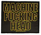 Machine Head Machine Fucking Head Aufnäher Patch Gewebt & Lizenziert !!