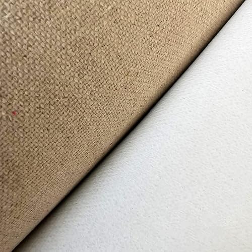 Leinwand Stoff,Leinwand Rolle 48cm * 1M Leinen mischen schwere Malerei Leinwand for Künstler(450gsm medium)