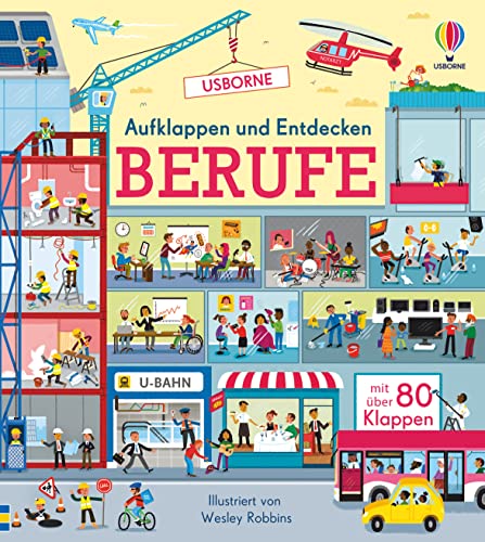 Aufklappen und Entdecken: Berufe (Aufklappen-und-Entdecken-Reihe)