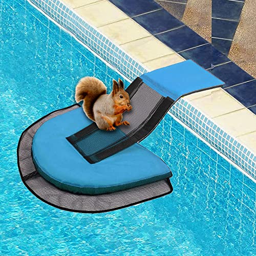 rettungsinsel pool tiere,Exit Aid Pool for Cats,Rescue Ramp for Pool,Pool Escape Ramp,Pool Escape Ramp for Small Animal Swimming,Floating Animal Rescue Tool for Swimming Pools to Small Animals